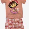 Little Mermaid Ariel Pink Long Pajama Set