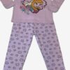 Batman Action Gray Long Pajama Set
