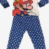 Super Mario Stars Long Pajama Set