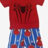 Spiderman Bold Emblem Short Pajama Set