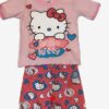 Hello Kitty Hearts Peek Short Pajama Set