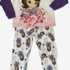 Belle Rose Garden PJ Set – Long-Sleeve Yellow Floral