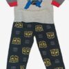 Disney Cars Lightning McQueen PJ Set – Red Long-Sleeve